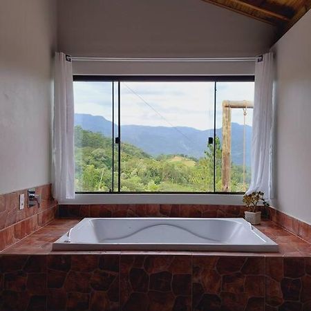 Cabana Recanto Do Arruda Para Casal Em Aguas Mornas Extérieur photo
