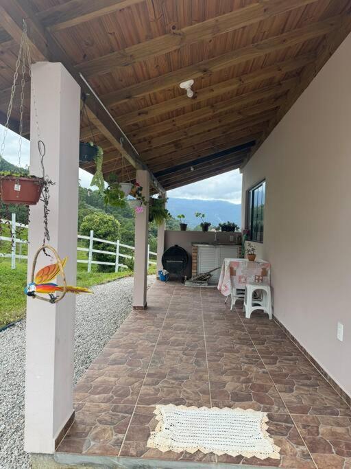 Cabana Recanto Do Arruda Para Casal Em Aguas Mornas Extérieur photo